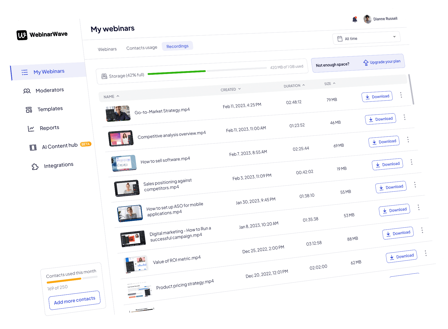 Webinar Wave challenge